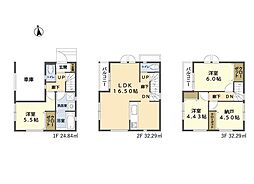鎌倉市大船4丁目 新築戸建 全4棟 1号棟