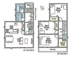 綾瀬市深谷中4丁目第22 新築戸建 全4棟 2号棟