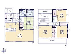 座間市新田宿 新築戸建 全2棟 2号棟