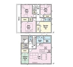 海老名市社家3丁目第18 新築戸建 全3棟 1号棟