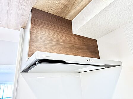 ■調理時の蒸気や匂いが換気扇に誘導され、効率的に排煙ができます。