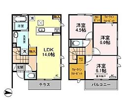 間取図画像 3LDK