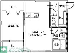 クレシア井尻 2階