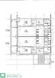 LUMINOUS ALFACIO(ルミナス アルファシオ) 1LDKの間取図画像