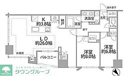 レーベン福岡天神ＯＮＥ ＴＯＷＥＲ 21階