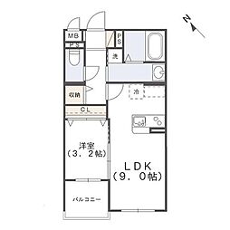 プレステージ清水 2階