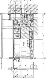 アルファシオリエンソ 1Kの間取図画像