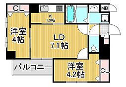 西鉄天神大牟田線 高宮駅 徒歩20分