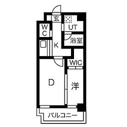 アトリオフラッツ大楠 2階/-