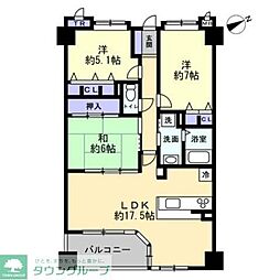スワンマンション東箱崎 3階