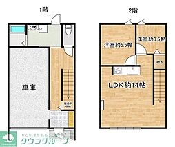 （仮称）長丘2丁目ガレージハウス 2階