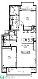 シャン ・ ドゥ・ コルザ1 2LDKの間取図画像