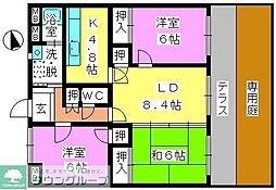 リバーピア大橋 1階/-