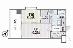 S-FORT筑紫通り 1LDKの間取図画像