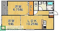 グラレオン鶴田 1階