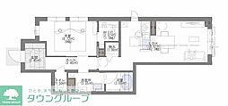 プレミアス大濠 1LDKの間取図画像