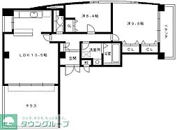 T.Yビル 3LDKの間取図画像