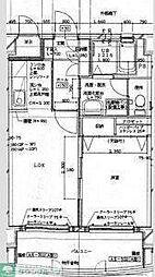 グランモール秋山 1LDKの間取図画像