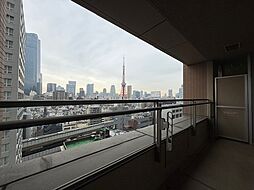 東京タワー方面を望む眺望（眺望は永続的に保証されるものではございません。）