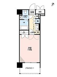 ダイナコートエスタディオサラB棟 1Kの間取図画像