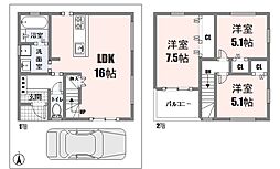 城陽市平川茶屋裏　新築戸建