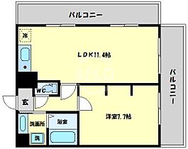 アットリースハウス大阪ベイサイドシティ  ｜ 大阪府大阪市港区三先1丁目（賃貸マンション1LDK・9階・42.89㎡） その2