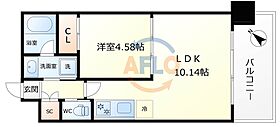 プレジオ阿波座  ｜ 大阪府大阪市西区川口3丁目（賃貸マンション1LDK・12階・35.42㎡） その2