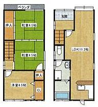 野田町8丁目貸家「鷹取」駅 徒歩12分 C号 ｜ 兵庫県神戸市長田区野田町8丁目（賃貸一戸建3LDK・1階・65.60㎡） その2