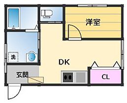 藤原マンション 304 ｜ 大阪府泉大津市東助松町2丁目1-28（賃貸マンション1DK・3階・29.34㎡） その2