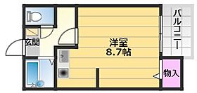 SENAHills nozomino 402 ｜ 大阪府和泉市のぞみ野3丁目6-14（賃貸マンション1R・4階・23.58㎡） その2