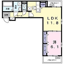 プランドール久米田5 103 ｜ 大阪府岸和田市下池田町1丁目8-12（賃貸アパート1LDK・1階・45.80㎡） その2