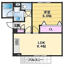 カンディード 201 ｜ 大阪府和泉市伯太町5丁目26-30（賃貸マンション1LDK・2階・38.32㎡） その2