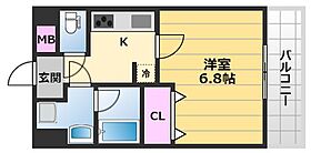 ローズステージ泉大津駅前 406 ｜ 大阪府泉大津市田中町4-19（賃貸マンション1K・5階・24.13㎡） その2