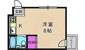 京都府京都市南区西九条開ケ町（賃貸マンション1R・1階・23.00㎡） その2