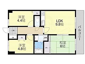 ルネ西大路  ｜ 京都府京都市南区唐橋門脇町（賃貸マンション3LDK・10階・53.76㎡） その2