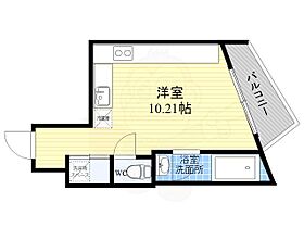 京都府京都市伏見区深草キトロ町（賃貸マンション1R・4階・22.56㎡） その2