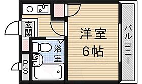 京都府京都市伏見区桃山町中島町（賃貸マンション1K・4階・15.84㎡） その2