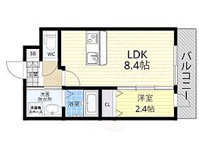 京都府京都市南区吉祥院池ノ内町（賃貸マンション1LDK・1階・29.05㎡） その2