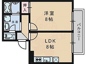 グリーンコムフォート  ｜ 京都府京都市伏見区深草開土町（賃貸アパート1LDK・1階・35.00㎡） その2