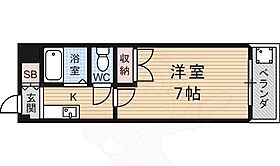 京都府京都市伏見区向島中島町（賃貸マンション1K・4階・22.68㎡） その2