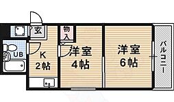 間取図画像 2K