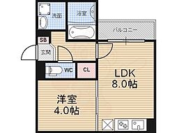 パークハウス桂川 3階/-