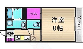 京都府京都市伏見区深草直違橋南１丁目（賃貸マンション1K・1階・27.30㎡） その2