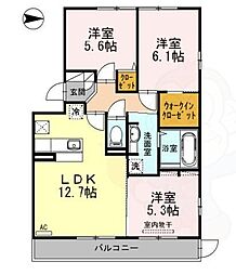 リバーフロント鴨川 1階/-