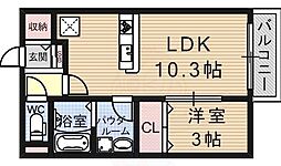 ピアグランディール 2階/-