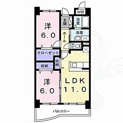 フルール野色 4階/-