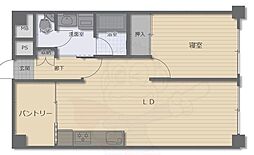 葛野ハイツ 6階/-
