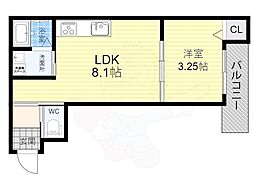 st.Residence深草 2階/-