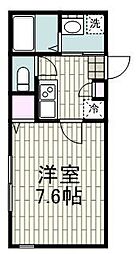 Wn Residence 1Kの間取図画像