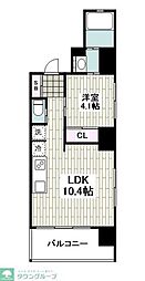 NEXUS鶴見 1LDKの間取図画像